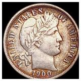 1900 Barber Dime CLOSELY UNCIRCULATED