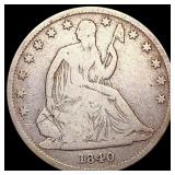 1840-O Seated Liberty Half Dollar NICELY