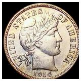 1914-S Barber Dime CHOICE BU