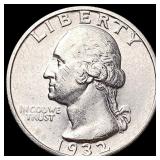 1932-S Washington Silver Quarter UNCIRCULATED