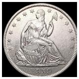 1859-O Seated Liberty Half Dollar UNCIRCULATED