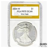 2004-W Silver Eagle PGA PR70 DCAM