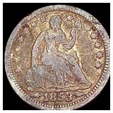 1853 Seated Liberty Half Dime NICELY CIRCULATED