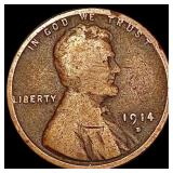 1914-D Wheat Cent NICELY CIRCULATED