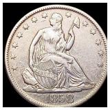 1858-O Seated Liberty Half Dollar CLOSELY