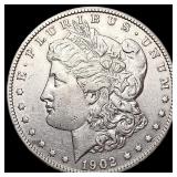 1902-S Morgan Silver Dollar CLOSELY UNCIRCULATED