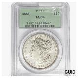 1888 Morgan Silver Dollar PCGS MS64
