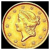 1851 Rare Gold Dollar NEARLY UNCIRCULATED