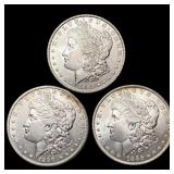1885-1890 Morgan Silver Dollar Lot [3 Coins]