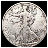 1928-S Walking Liberty Half Dollar LIGHTLY