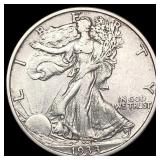 1933-S Walking Liberty Half Dollar CLOSELY