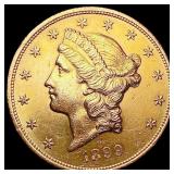 1899 $20 Gold Double Eagle UNCIRCULATED