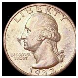 1932-S Washington Silver Quarter UNCIRCULATED