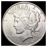 1925-S Silver Peace Dollar UNCIRCULATED