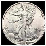 1920 Walking Liberty Half Dollar CHOICE AU