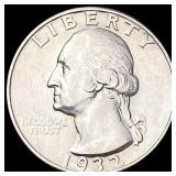 1932 Washington Silver Quarter CHOICE AU