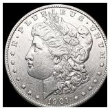 1901-S Morgan Silver Dollar CLOSELY UNCIRCULATED