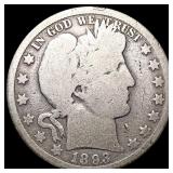 1893-O Barber Half Dollar NICELY CIRCULATED