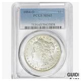 1884-O Morgan Silver Dollar PCGS MS65
