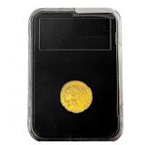 1914 $5 Gold Half Eagle   AU