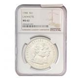 1900 Lafayette Silver Dollar NGC MS62