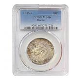 1935-S Boone Half Dollar PCGS MS66