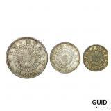50,20,10 Sen Japan .4161 ASW NEARLY UNCIRCULATED
