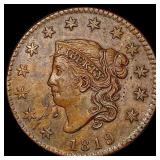 1819 Coronet Head Large Cent NICELY CIRCULATED