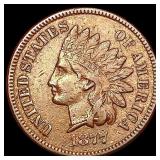 1877 Indian Head Cent NEARLY UNCIRCULATED