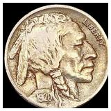 1920-D Buffalo Nickel NEARLY UNCIRCULATED