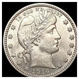 1916-D Barber Quarter UNCIRCULATED