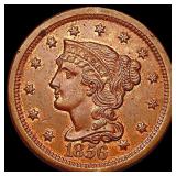 1856 Braided Hair Large Cent UNCIRCULATED