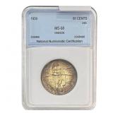 1939 Oregon Trail Half Dollar NNC MS68