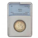 1921 Missouri Half Dollar NNC MS66+