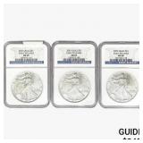 [3]2007 Silver Eagle NGC MS69