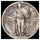 1917-D Standing Liberty Quarter LIGHTLY