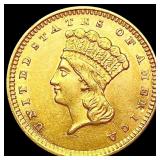 1859 Rare Gold Dollar UNCIRCULATED