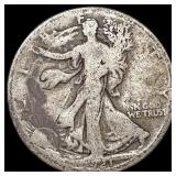 1921-S Walking Liberty Half Dollar NICELY