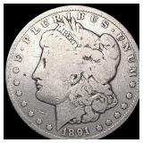 1891-CC Morgan Silver Dollar NICELY CIRCULATED