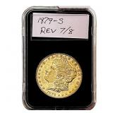 1879-S Rev 78 UNC Morgan Silver Dollar