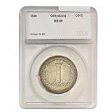1936 Gettysburg Half Dollar SEGS MS68