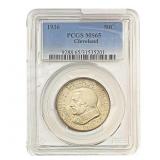 1936 Cleveland Half Dollar PCGS MS65
