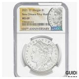 2021-O Morgan Silver Dollar NGC MS69