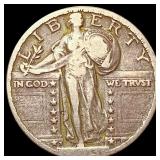 1923-S Standing Liberty Quarter NICELY CIRCULATED