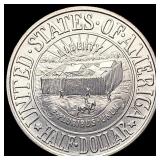 1936 York Half Dollar GEM BU