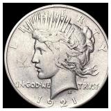 1921 Silver Peace Dollar NICELY CIRCULATED