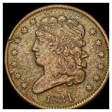 1834 Classic Head Half Cent CLOSELY UNCIRCULATED