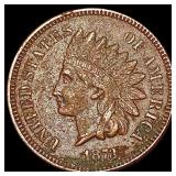 1873 Indian Head Cent NEARLY UNCIRCULATED