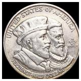 1924 Huguenot Half Dollar CHOICE BU