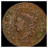 1835 Coronet Head Large Cent NICELY CIRCULATED